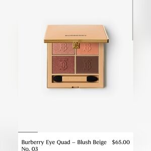 Burberry Eyeshadow Quad - Blush Beige